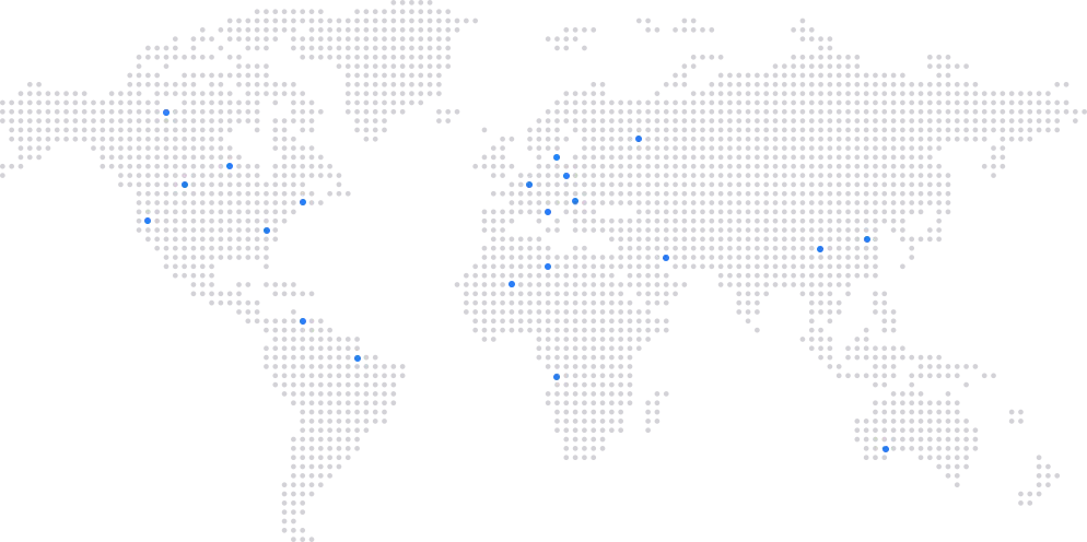 Real-time geographic analytics dashboard showing global file access patterns